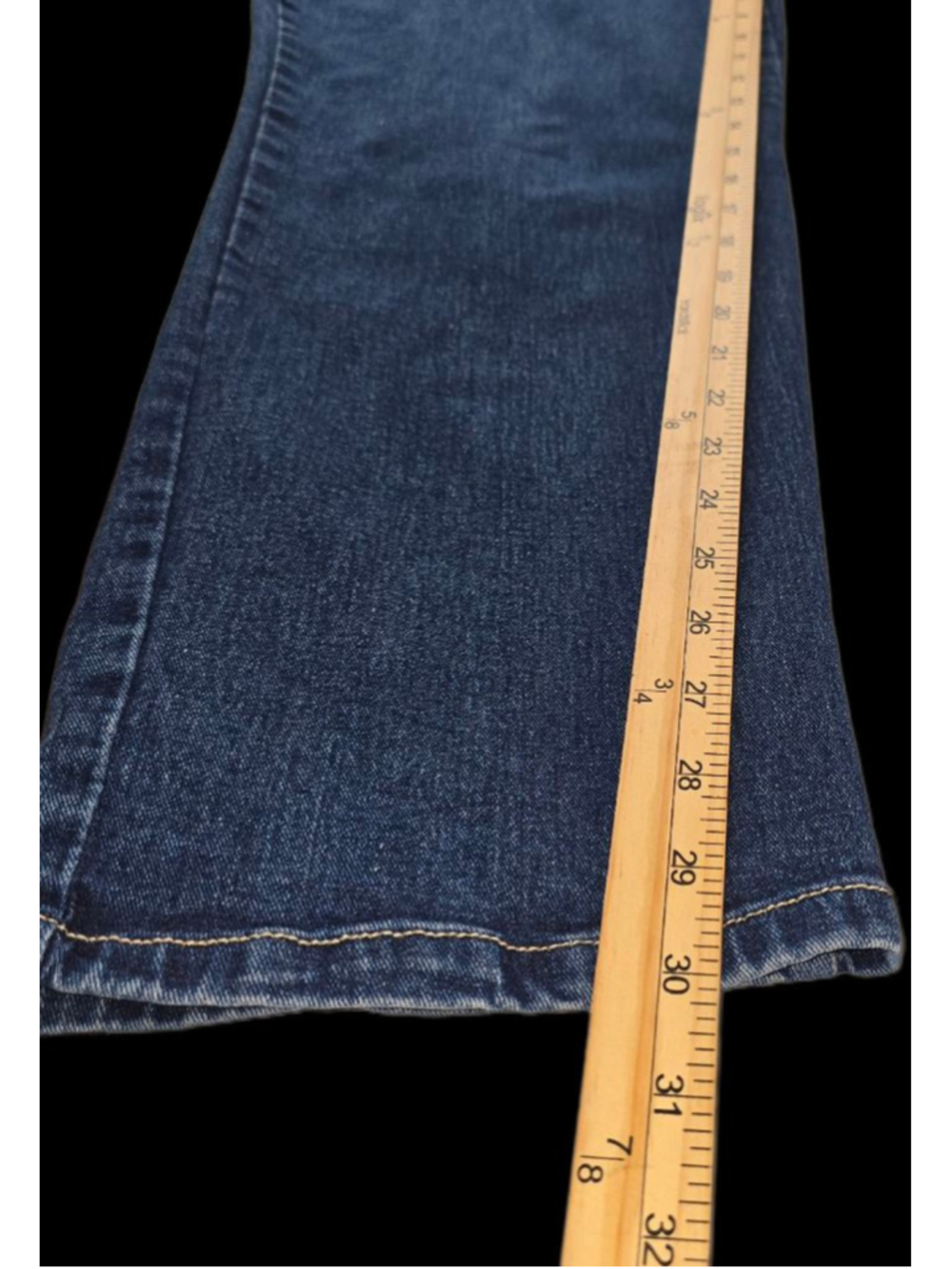 Gloria Vanderbilt Amanda Jeans Womens 16W Blue Stretch Denim High Rise Tapered - Picture 9 of 12
